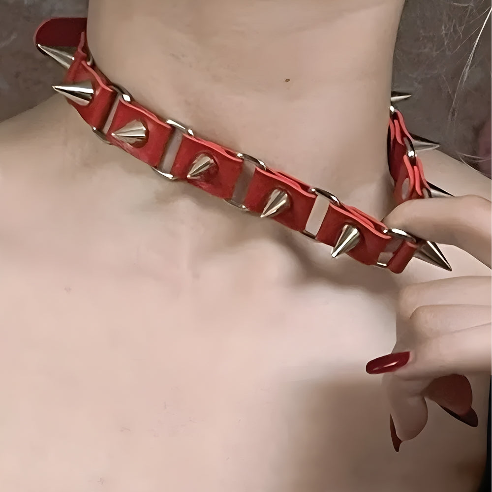 Stylish Work Outfits, Outfit Summer Ideas Goth Barbed Choker Collar Necklace Stylish Work Outfits, Outfit Summer Ideas Goth Barbed Choker Collar Necklace