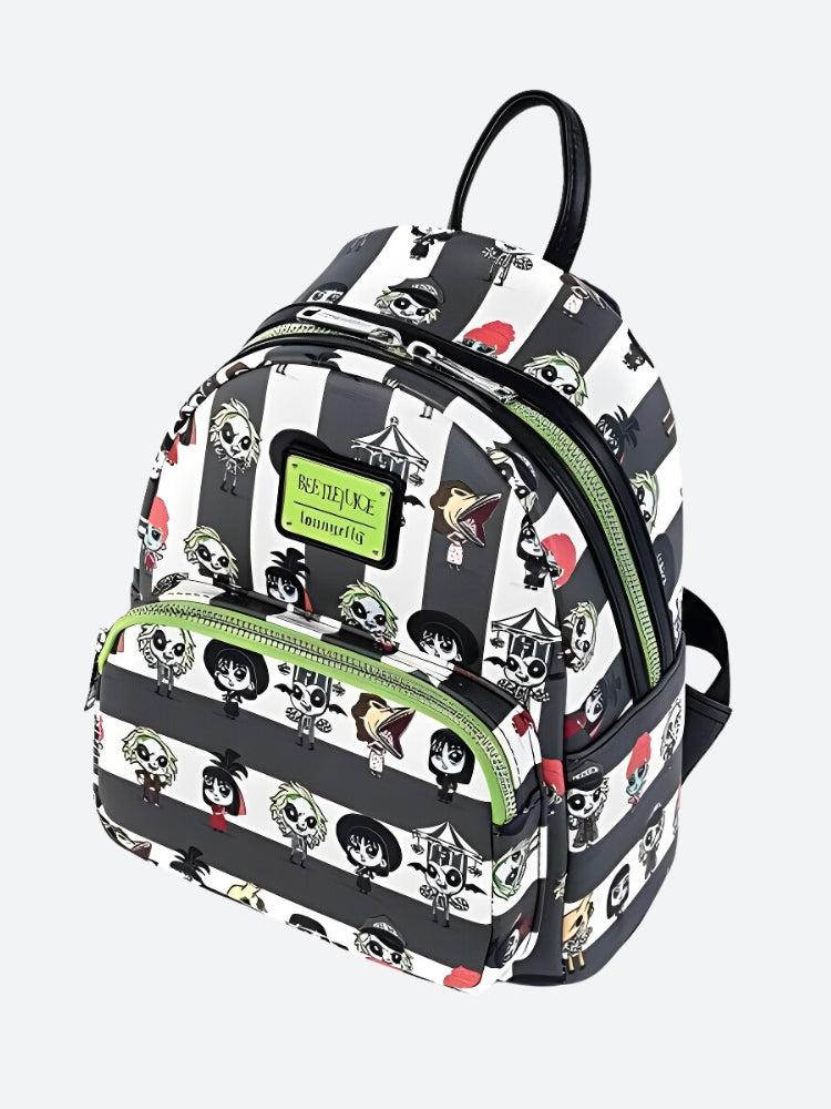 Stylish Work Outfits, Outfit Summer Ideas Goth Beetlejuice Backpack Stylish Work Outfits, Outfit Summer Ideas Goth Beetlejuice Backpack