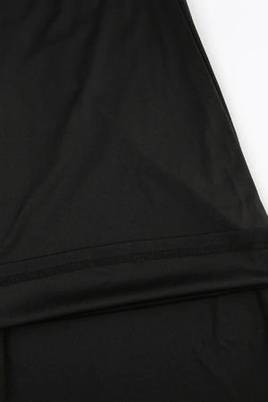 Stylish Work Outfits, Outfit Summer Ideas Goth Ruched Flower Flare Pants