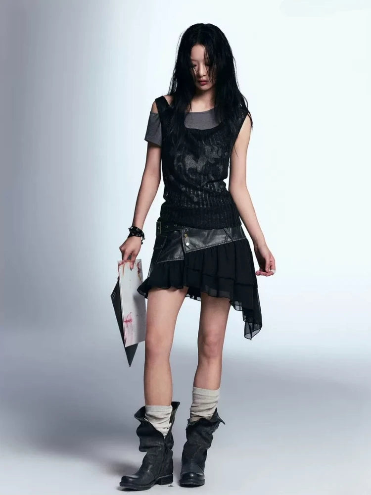 Stylish Work Outfits, Outfit Summer Ideas Gothic Top