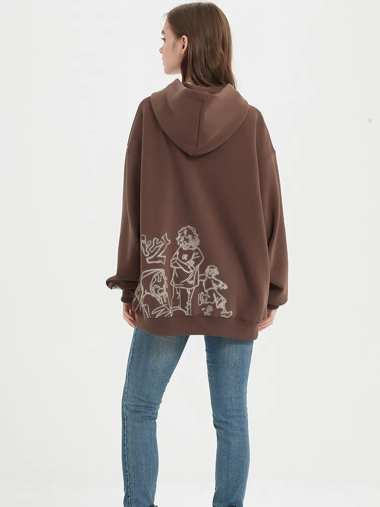 Stylish Work Outfits, Outfit Summer Ideas Graphic Printed Hoodie Stylish Work Outfits, Outfit Summer Ideas Graphic Printed Hoodie