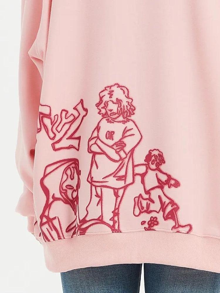 Stylish Work Outfits, Outfit Summer Ideas Graphic Printed Hoodie Stylish Work Outfits, Outfit Summer Ideas Graphic Printed Hoodie