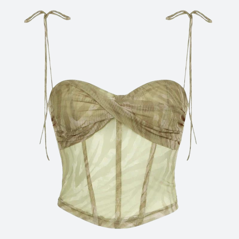 Stylish Work Outfits, Outfit Summer Ideas Green Corset Top Stylish Work Outfits, Outfit Summer Ideas Green Corset Top