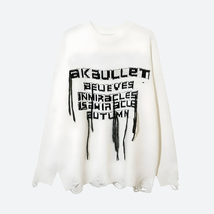 Stylish Work Outfits, Outfit Summer Ideas Grunge AK-Bullet Tasseled Sweater Stylish Work Outfits, Outfit Summer Ideas Grunge AK-Bullet Tasseled Sweater
