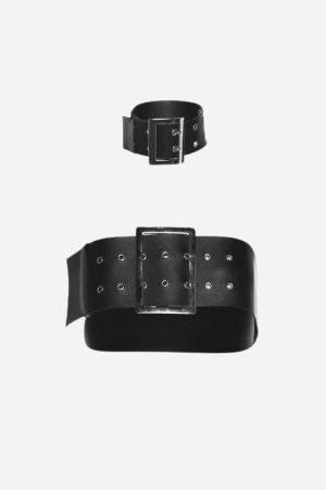 Stylish Work Outfits, Outfit Summer Ideas Grunge Belt Crop Top