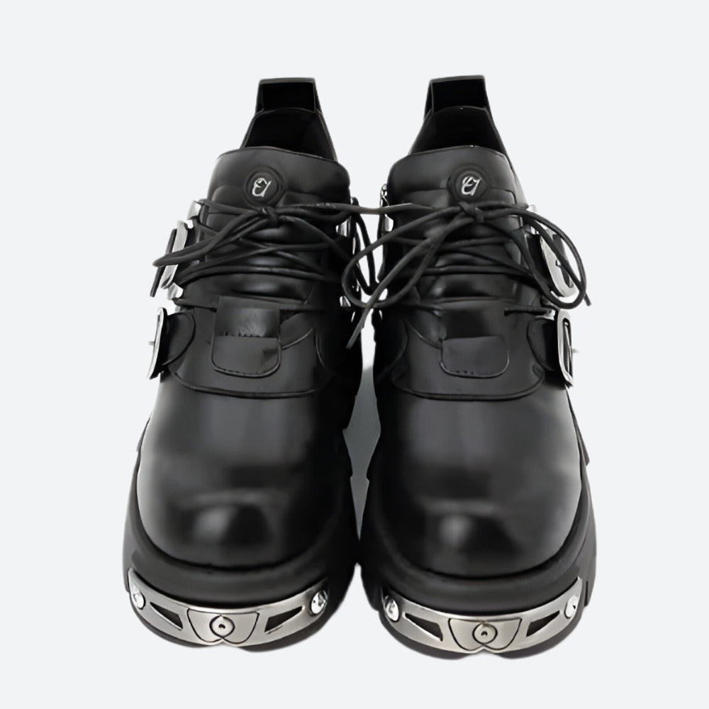 Stylish Work Outfits, Outfit Summer Ideas Grunge Belted Lace Up Platform Boots Stylish Work Outfits, Outfit Summer Ideas Grunge Belted Lace Up Platform Boots