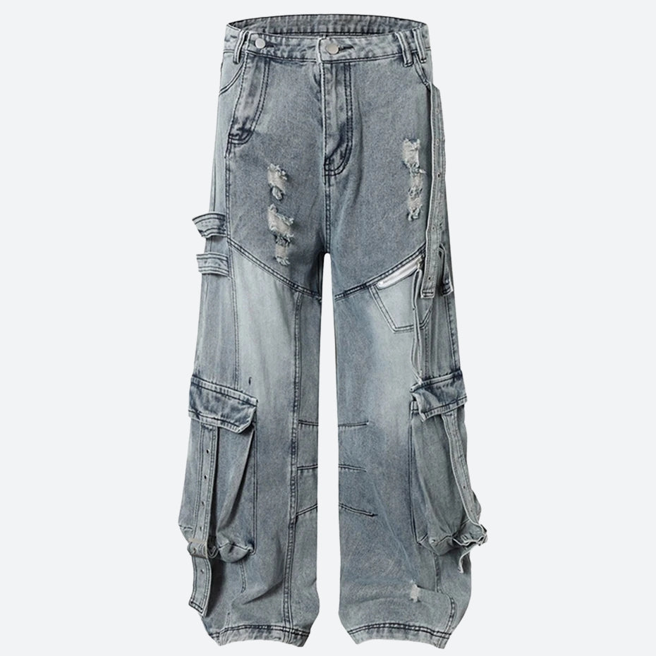 Stylish Work Outfits, Outfit Summer Ideas Grunge Cargo Jeans