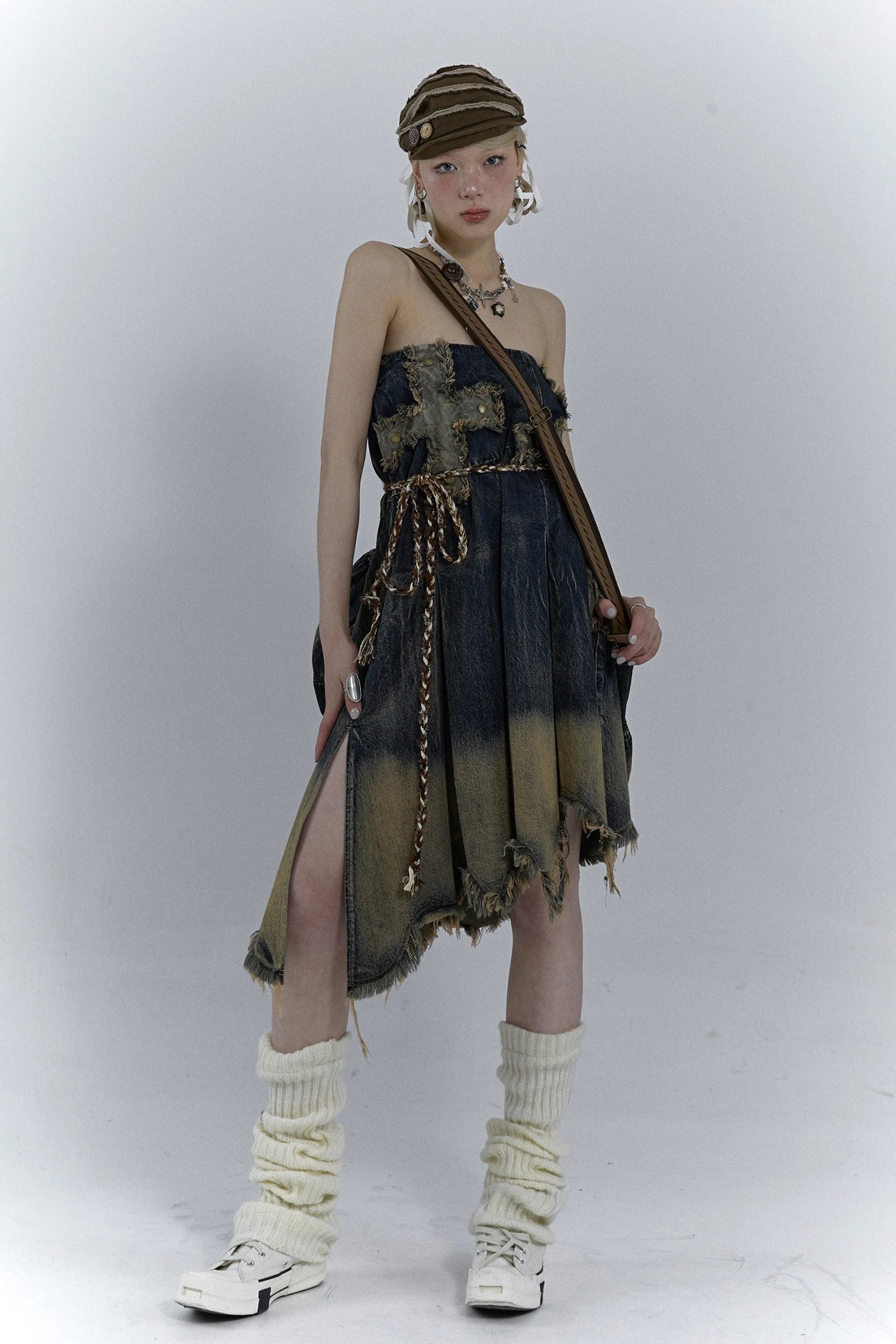 Stylish Work Outfits, Outfit Summer Ideas Grunge Cross Patch Pleated Maxi Skirt Stylish Work Outfits, Outfit Summer Ideas Grunge Cross Patch Pleated Maxi Skirt