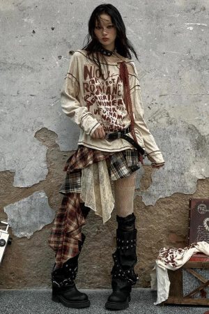 Stylish Work Outfits, Outfit Summer Ideas Grunge Cut Out Top