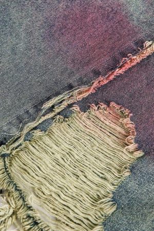 Stylish Work Outfits, Outfit Summer Ideas Grunge Distressed Denim Shorts