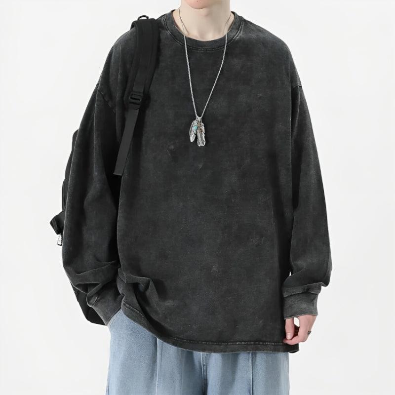 Stylish Work Outfits, Outfit Summer Ideas Grunge Oversized Distressed Basic Tee