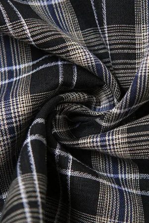 Stylish Work Outfits, Outfit Summer Ideas Grunge Plaid Asymmetric Mini Skirt