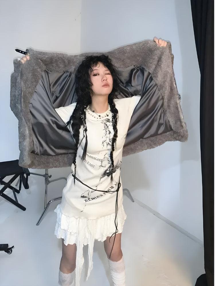 Stylish Work Outfits, Outfit Summer Ideas Grunge Rope Belted Top Stylish Work Outfits, Outfit Summer Ideas Grunge Rope Belted Top