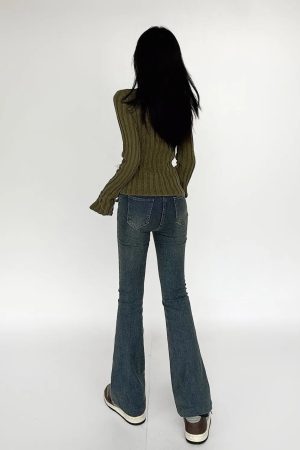 Stylish Work Outfits, Outfit Summer Ideas Grunge Slim Fit Sweater