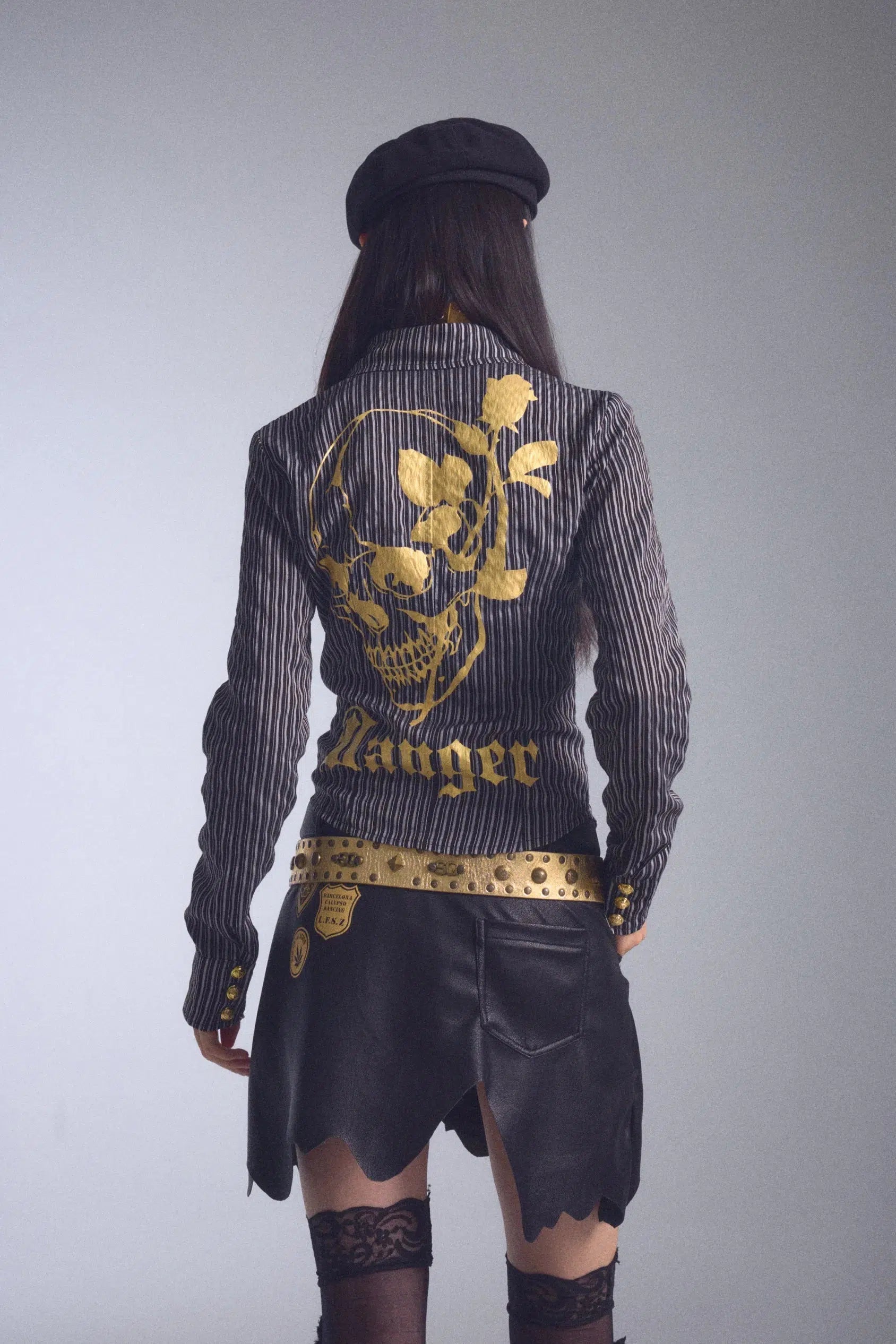 Stylish Work Outfits, Outfit Summer Ideas Grunge Striped Shirt