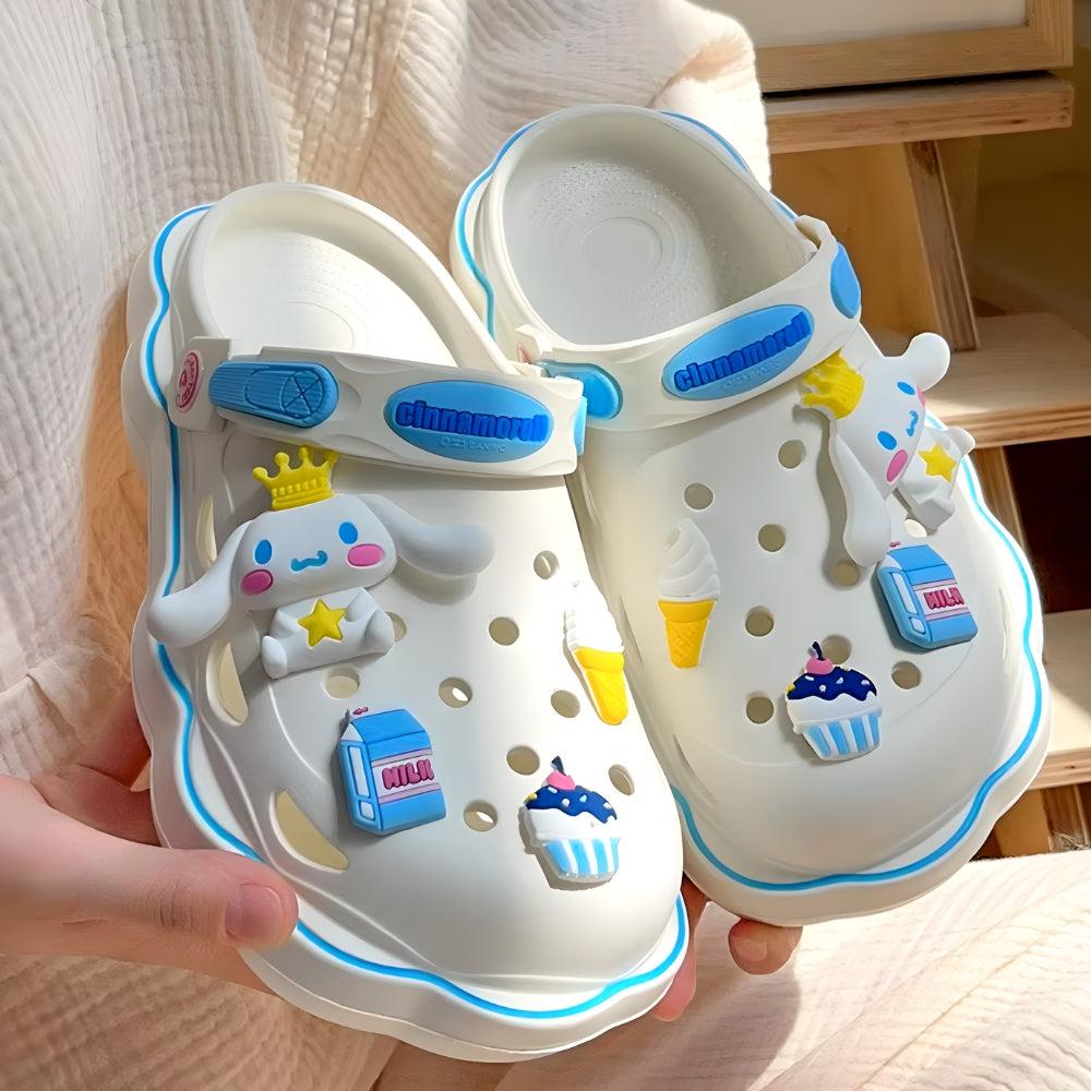 Stylish Work Outfits, Outfit Summer Ideas Hello Kitty Clog Slippers Stylish Work Outfits, Outfit Summer Ideas Hello Kitty Clog Slippers