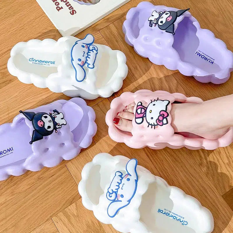 Stylish Work Outfits, Outfit Summer Ideas Hello Kitty Cloud Slippers