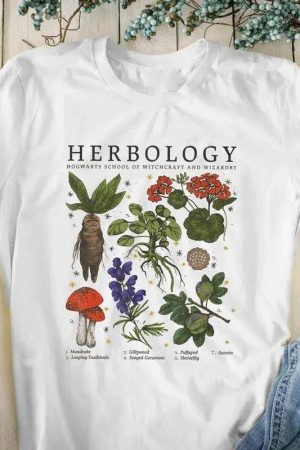 Stylish Work Outfits, Outfit Summer Ideas Herbology Tee