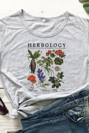 Stylish Work Outfits, Outfit Summer Ideas Herbology Tee