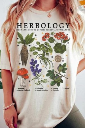 Stylish Work Outfits, Outfit Summer Ideas Herbology Tee