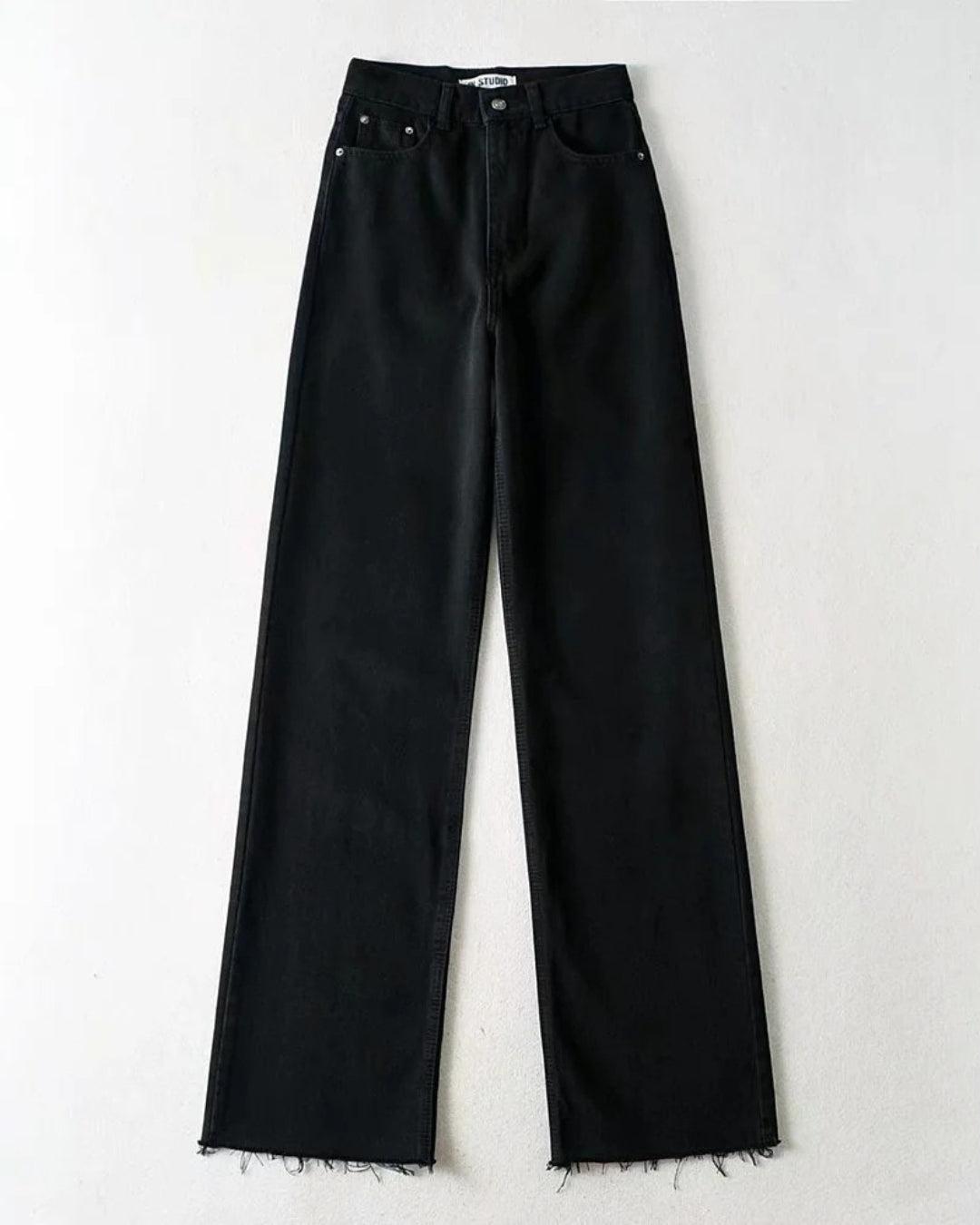 Stylish Work Outfits, Outfit Summer Ideas High Waist Casual Washed Jeans Stylish Work Outfits, Outfit Summer Ideas High Waist Casual Washed Jeans