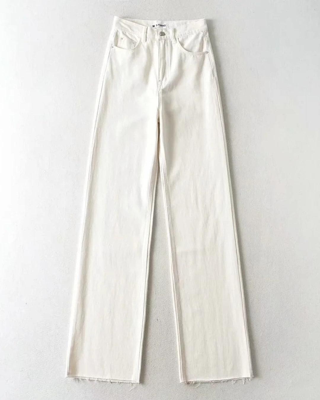 Stylish Work Outfits, Outfit Summer Ideas High Waist Casual Washed Jeans Stylish Work Outfits, Outfit Summer Ideas High Waist Casual Washed Jeans
