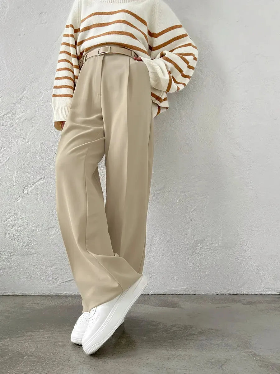 Stylish Work Outfits, Outfit Summer Ideas High Waisted Tailored Pants Stylish Work Outfits, Outfit Summer Ideas High Waisted Tailored Pants