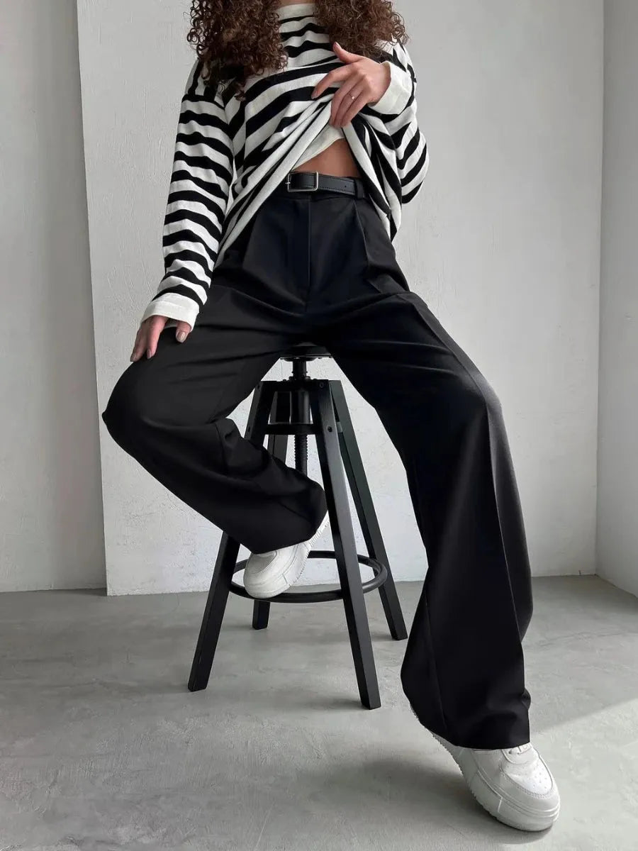 Stylish Work Outfits, Outfit Summer Ideas High Waisted Tailored Pants Stylish Work Outfits, Outfit Summer Ideas High Waisted Tailored Pants