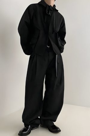 Stylish Work Outfits, Outfit Summer Ideas Hooded Parachute Jacket