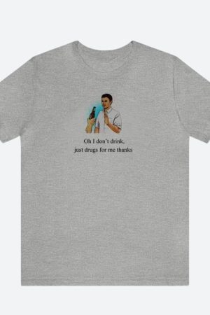 Stylish Work Outfits, Outfit Summer Ideas I Don't Drink Graphic Tee