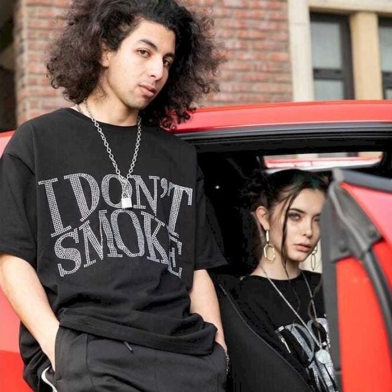 Stylish Work Outfits, Outfit Summer Ideas I Don't Smoke Tee Stylish Work Outfits, Outfit Summer Ideas I Don't Smoke Tee