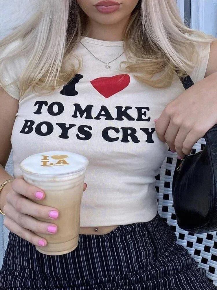 Stylish Work Outfits, Outfit Summer Ideas I Love To Make Boys Cry Tee Stylish Work Outfits, Outfit Summer Ideas I Love To Make Boys Cry Tee
