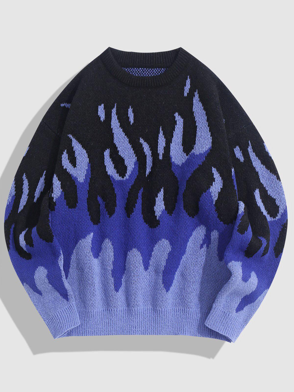 Stylish Work Outfits, Outfit Summer Ideas Indie Flame Knitted Sweater Stylish Work Outfits, Outfit Summer Ideas Indie Flame Knitted Sweater