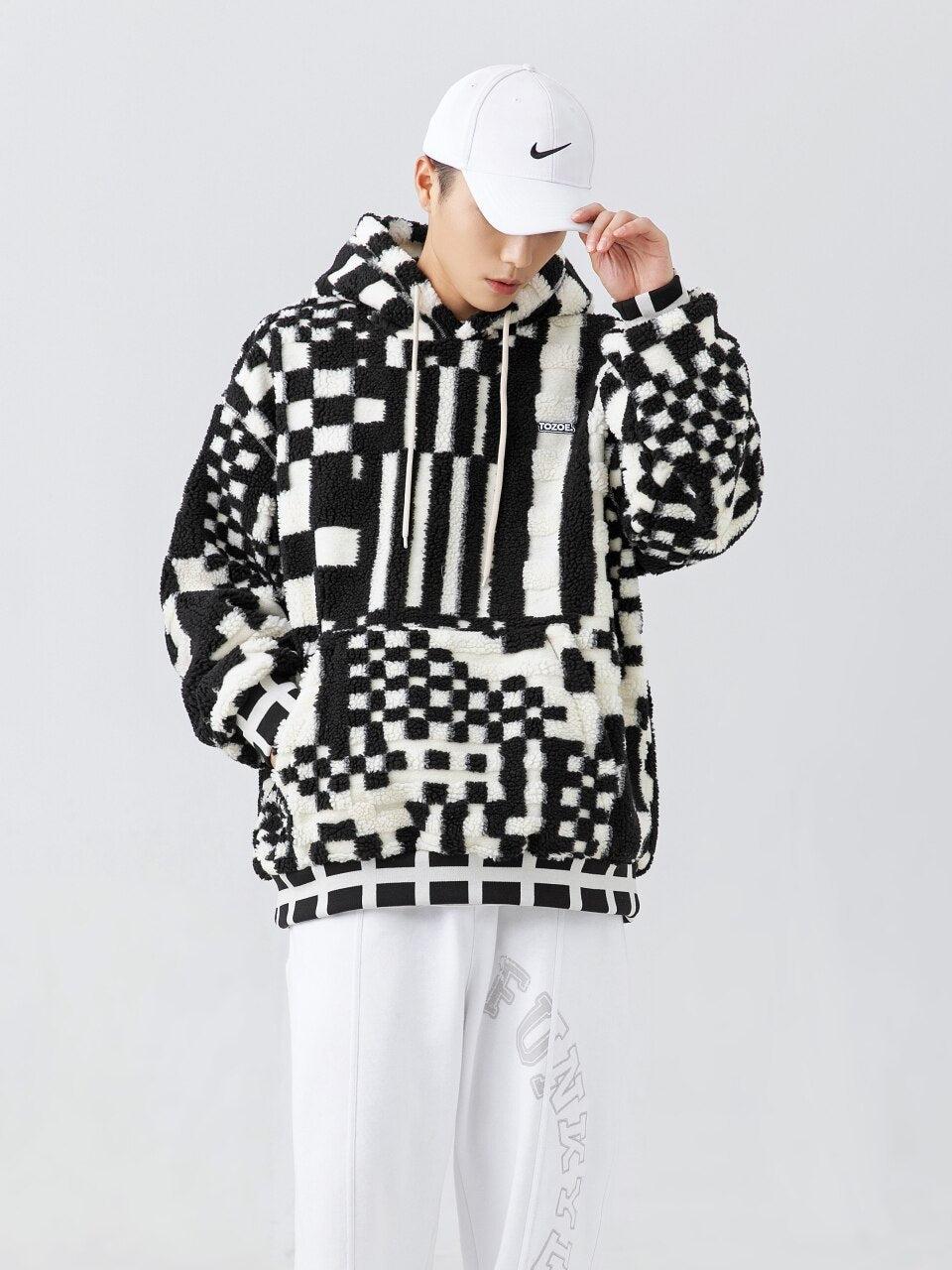 Stylish Work Outfits, Outfit Summer Ideas Indie Oversized Plush Hoodie Stylish Work Outfits, Outfit Summer Ideas Indie Oversized Plush Hoodie