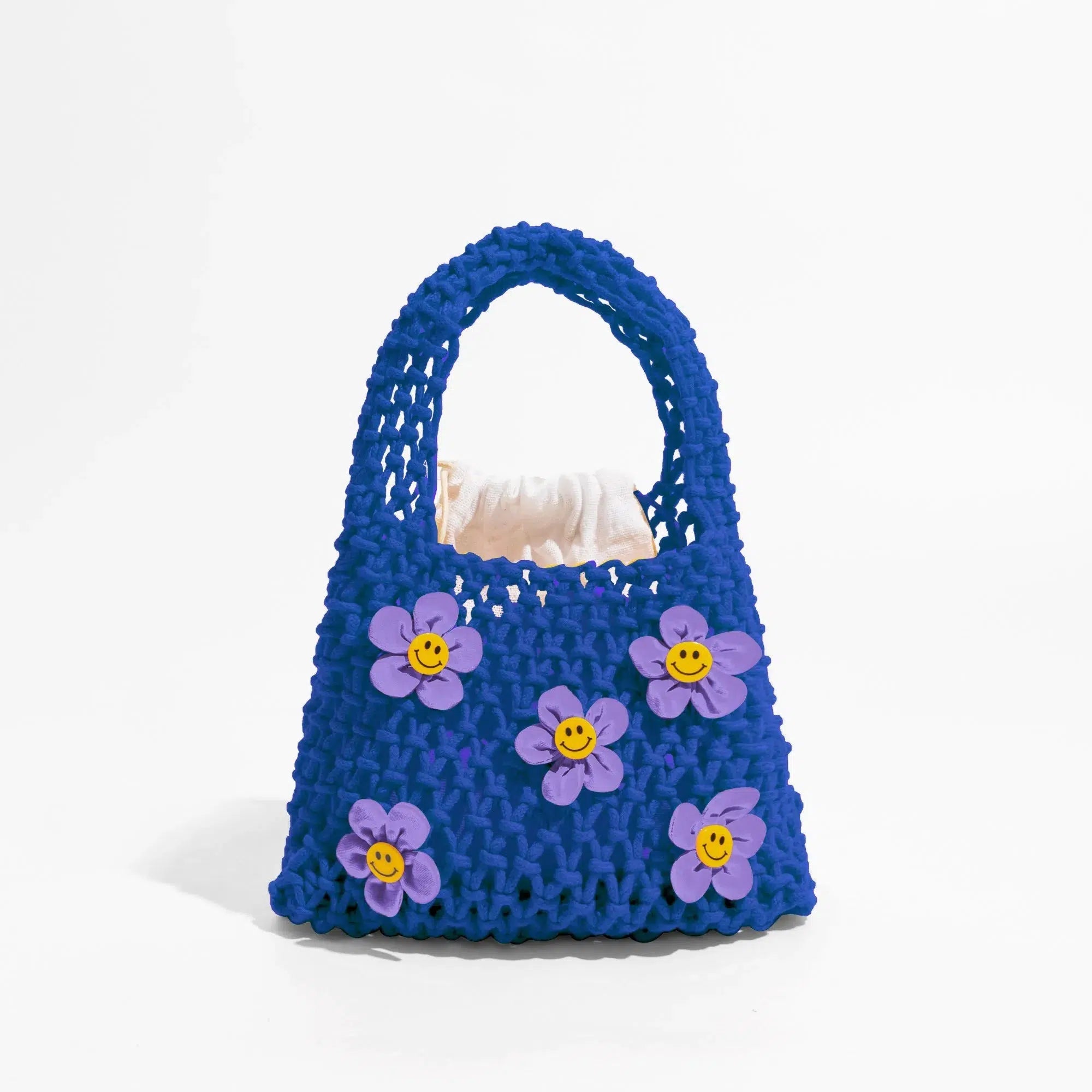 Stylish Work Outfits, Outfit Summer Ideas Indie Smiley Flowers Crochet Bag Stylish Work Outfits, Outfit Summer Ideas Indie Smiley Flowers Crochet Bag