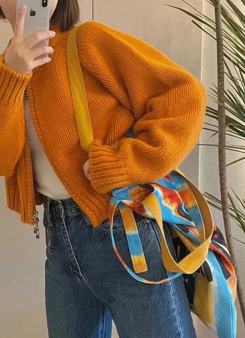 Stylish Work Outfits, Outfit Summer Ideas Indie Zip Up Knitted Cardigan Stylish Work Outfits, Outfit Summer Ideas Indie Zip Up Knitted Cardigan