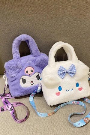 Stylish Work Outfits, Outfit Summer Ideas Kawaii Fluffy Sanrio Handbag