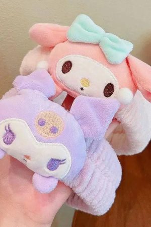 Stylish Work Outfits, Outfit Summer Ideas Kawaii Sanrio Fluffy Headband