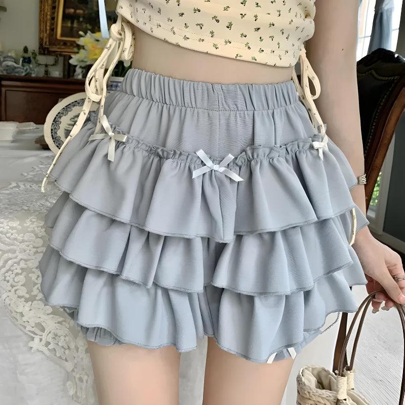 Stylish Work Outfits, Outfit Summer Ideas Kawaii Top & Ruffled Mini Skirt Two Piece Set Stylish Work Outfits, Outfit Summer Ideas Kawaii Top & Ruffled Mini Skirt Two Piece Set