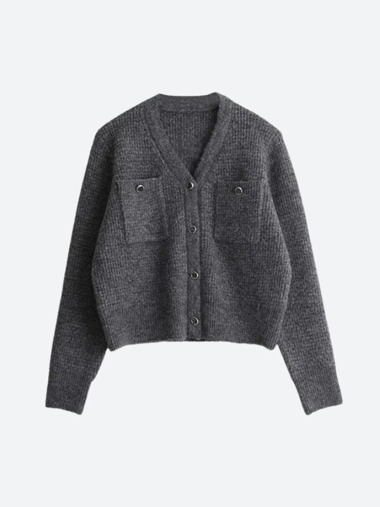 Stylish Work Outfits, Outfit Summer Ideas Knitted Button-Up Cardigan & Mini Skirt Two Piece Set Stylish Work Outfits, Outfit Summer Ideas Knitted Button-Up Cardigan & Mini Skirt Two Piece Set