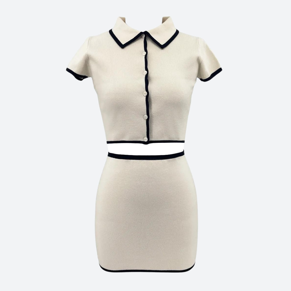 Stylish Work Outfits, Outfit Summer Ideas Knitted Cardigan & Mini Skirt Two Piece Set Stylish Work Outfits, Outfit Summer Ideas Knitted Cardigan & Mini Skirt Two Piece Set