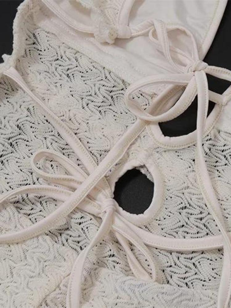 Stylish Work Outfits, Outfit Summer Ideas Lace Backless Plunge Neck Maxi Dress Stylish Work Outfits, Outfit Summer Ideas Lace Backless Plunge Neck Maxi Dress