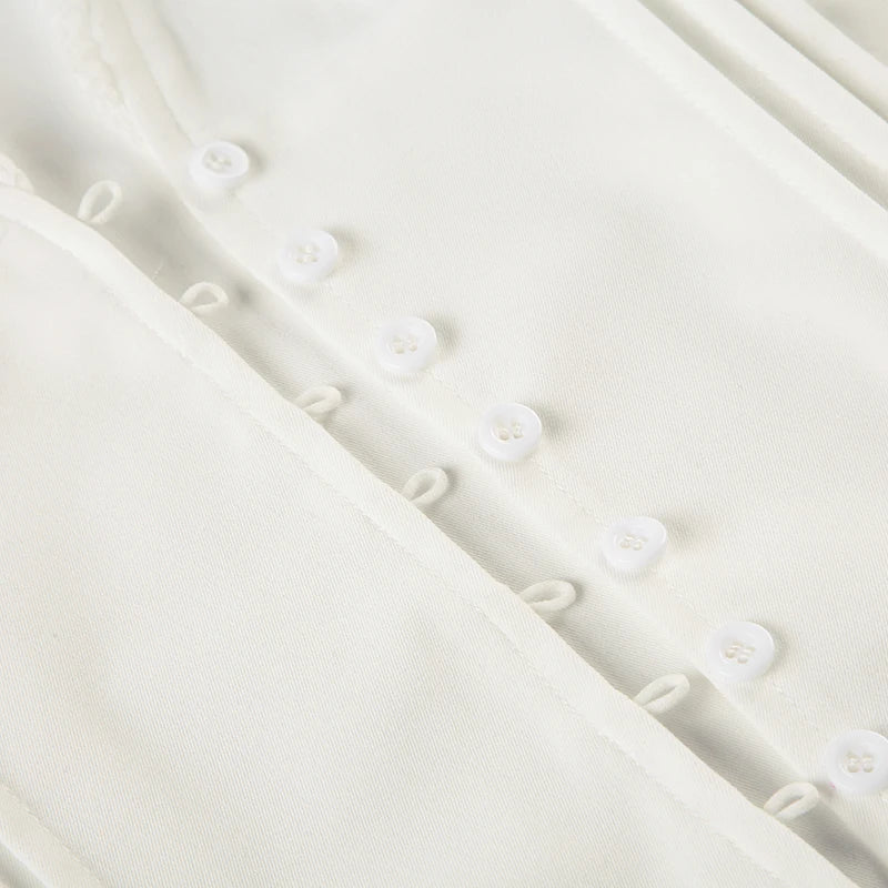 Stylish Work Outfits, Outfit Summer Ideas Lace Trim Button Up Shirt Stylish Work Outfits, Outfit Summer Ideas Lace Trim Button Up Shirt