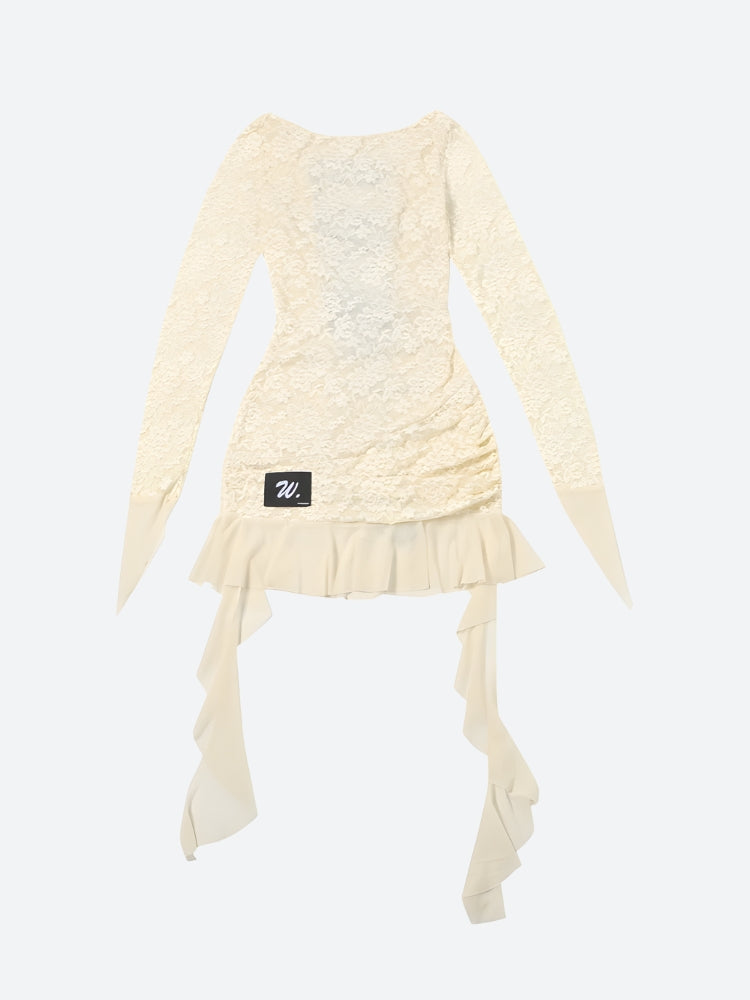 Stylish Work Outfits, Outfit Summer Ideas Lemon Lace Backless Mini Dress Stylish Work Outfits, Outfit Summer Ideas Lemon Lace Backless Mini Dress