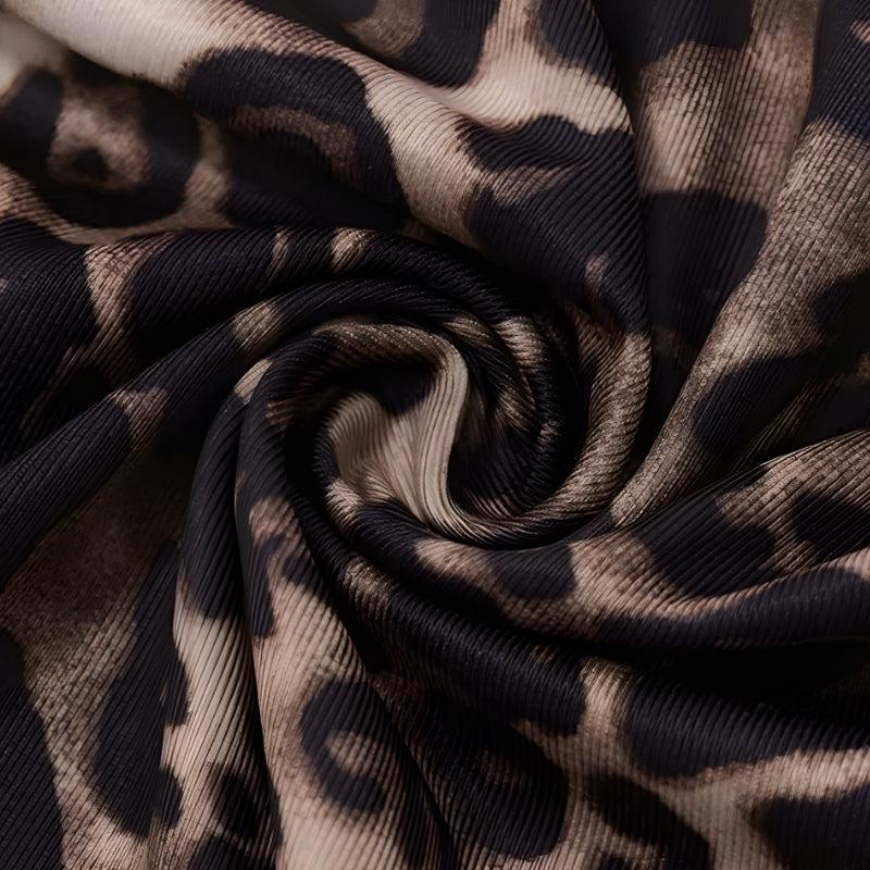 Stylish Work Outfits, Outfit Summer Ideas Leopard Backless Mini Dress Stylish Work Outfits, Outfit Summer Ideas Leopard Backless Mini Dress