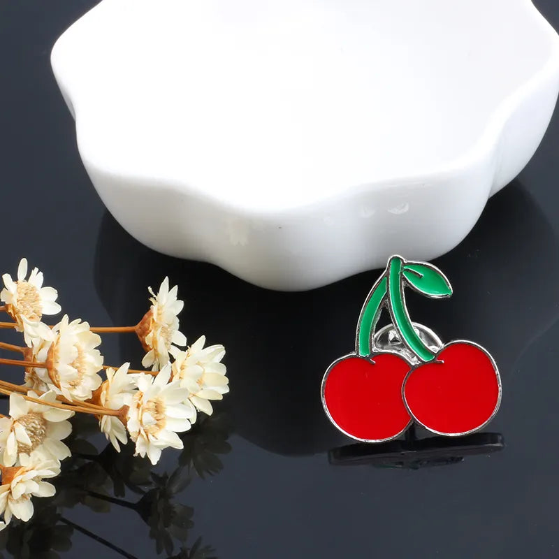 Stylish Work Outfits, Outfit Summer Ideas Lipstick Heart Cherry Lip Pins