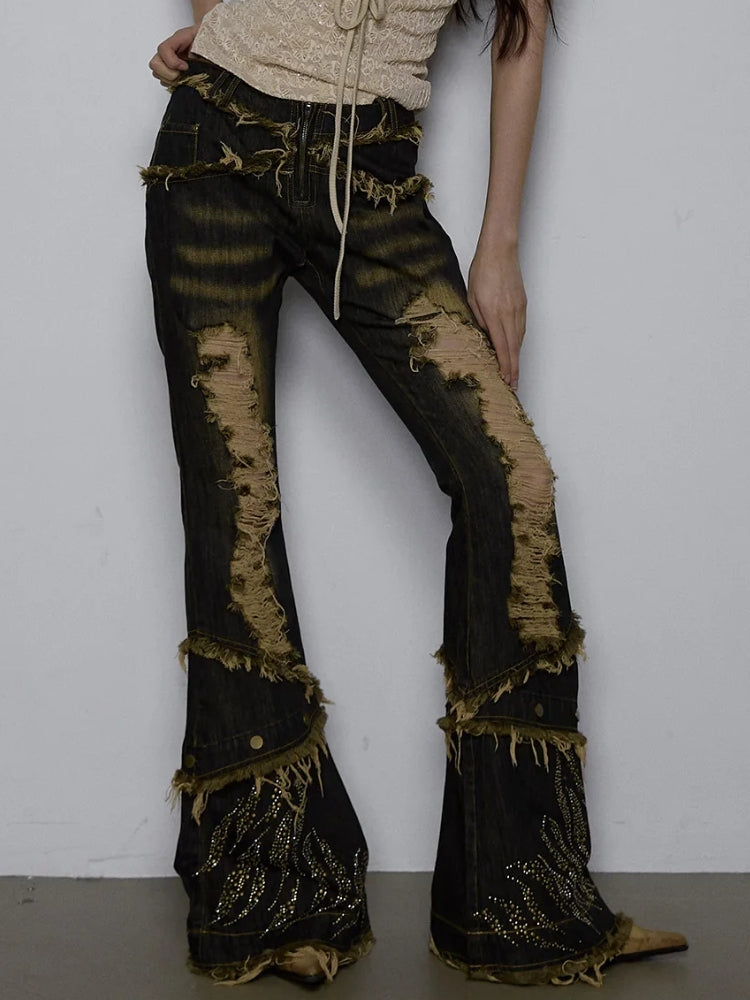 Stylish Work Outfits, Outfit Summer Ideas Low Rise Flare Jeans Stylish Work Outfits, Outfit Summer Ideas Low Rise Flare Jeans