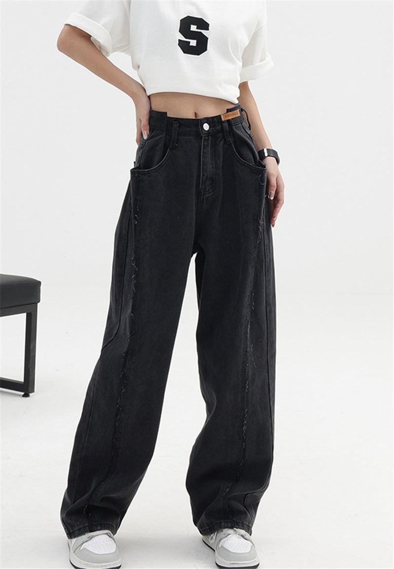 Stylish Work Outfits, Outfit Summer Ideas Low Rise Wide Leg Baggy Jeans