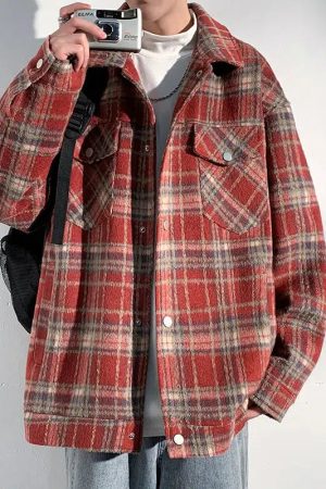 Stylish Work Outfits, Outfit Summer Ideas Lumberjack Shirt Jacket