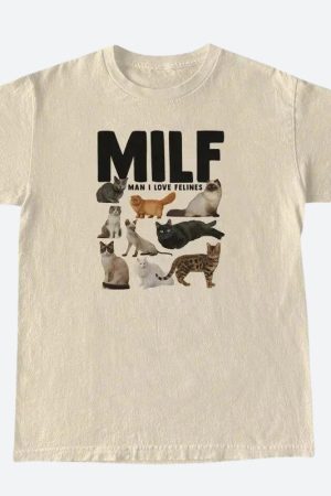 Stylish Work Outfits, Outfit Summer Ideas Man I Love Felines Tee